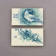 Illustration for article titled Gorgeous Banknotes Feature Flora, Fauna—And Skeletons Under UV Light